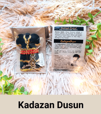 Mini Magnet of Traditional Outfit called Koubasanan Costume
